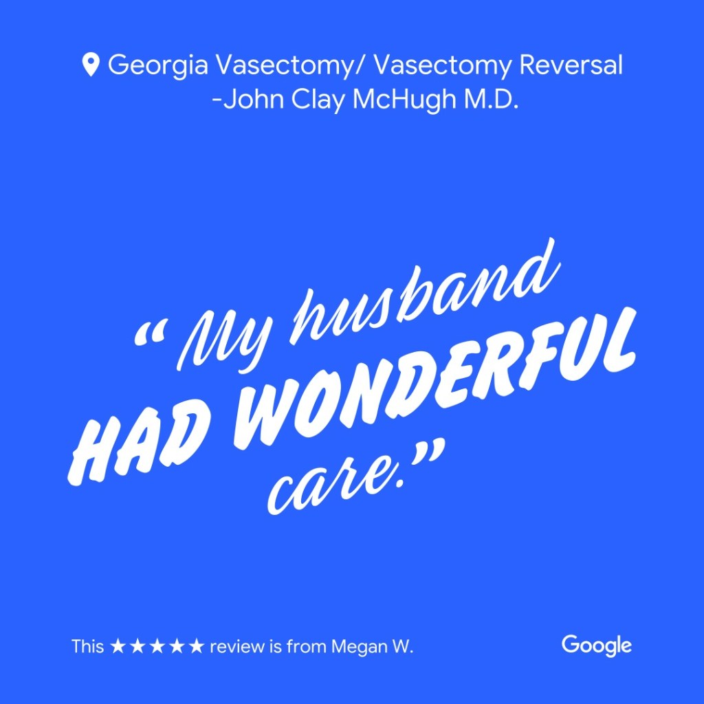 Vasectomy review Dr. McHugh