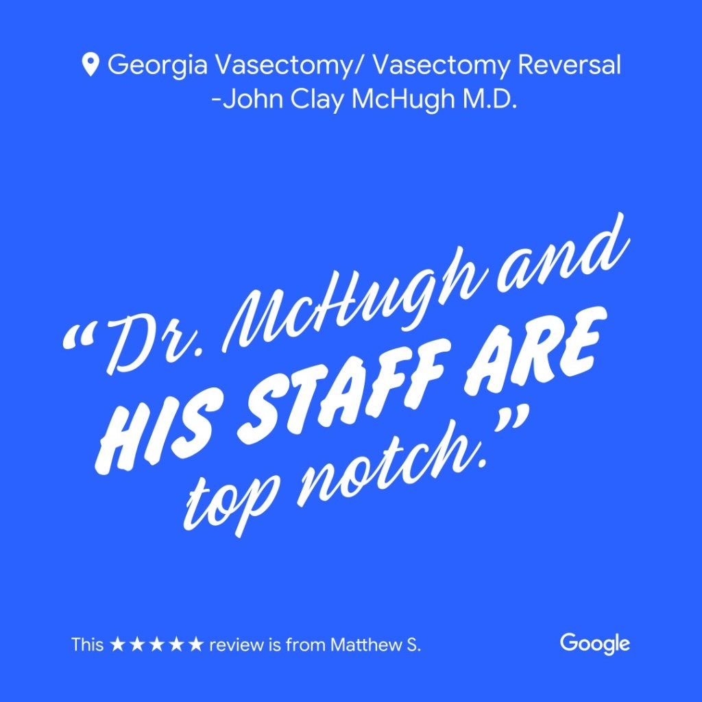 Vasectomy Reversal Testimonial