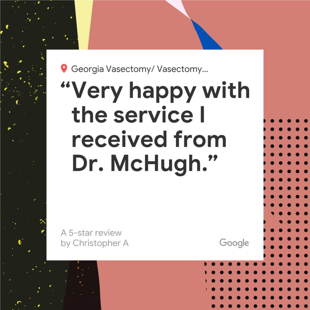 No Pain vasectomy testimonial 