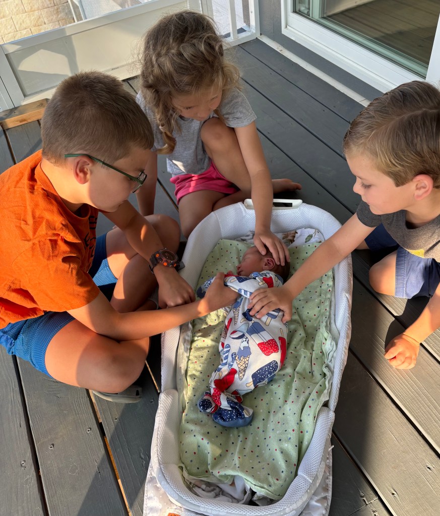 Dr. John McHugh Ga Vasectomy reversal success baby with three siblings